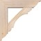 Ekena Millwork Olympic Traditional Smooth Bracket w/ Offset Brace, Douglas Fir, 7 1/2"W x 30"D x 30"H BKT0806X30X30OLY01SDF - alternate 2